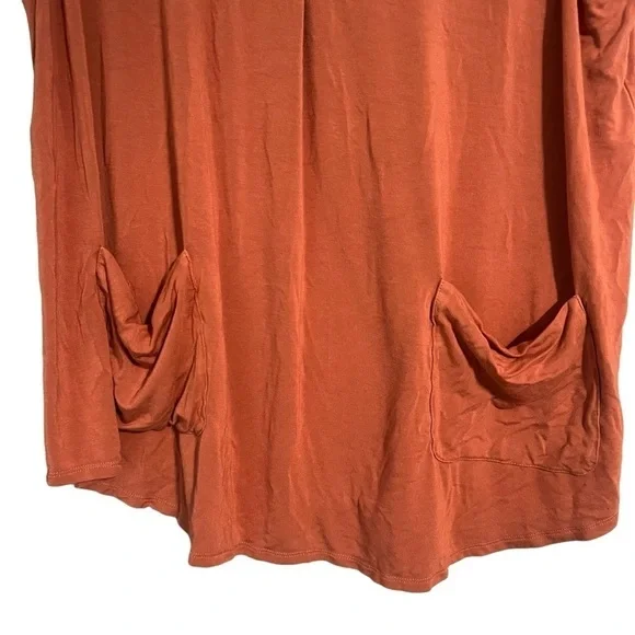 Logo tunic sleeveless blouse xl tie dye layering casual work school - Picture 6 of 7